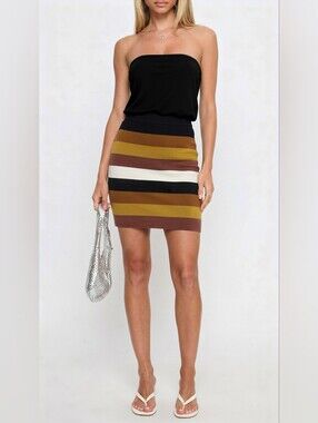 Express High Waisted Midi Sweater Skirt SZ Medium